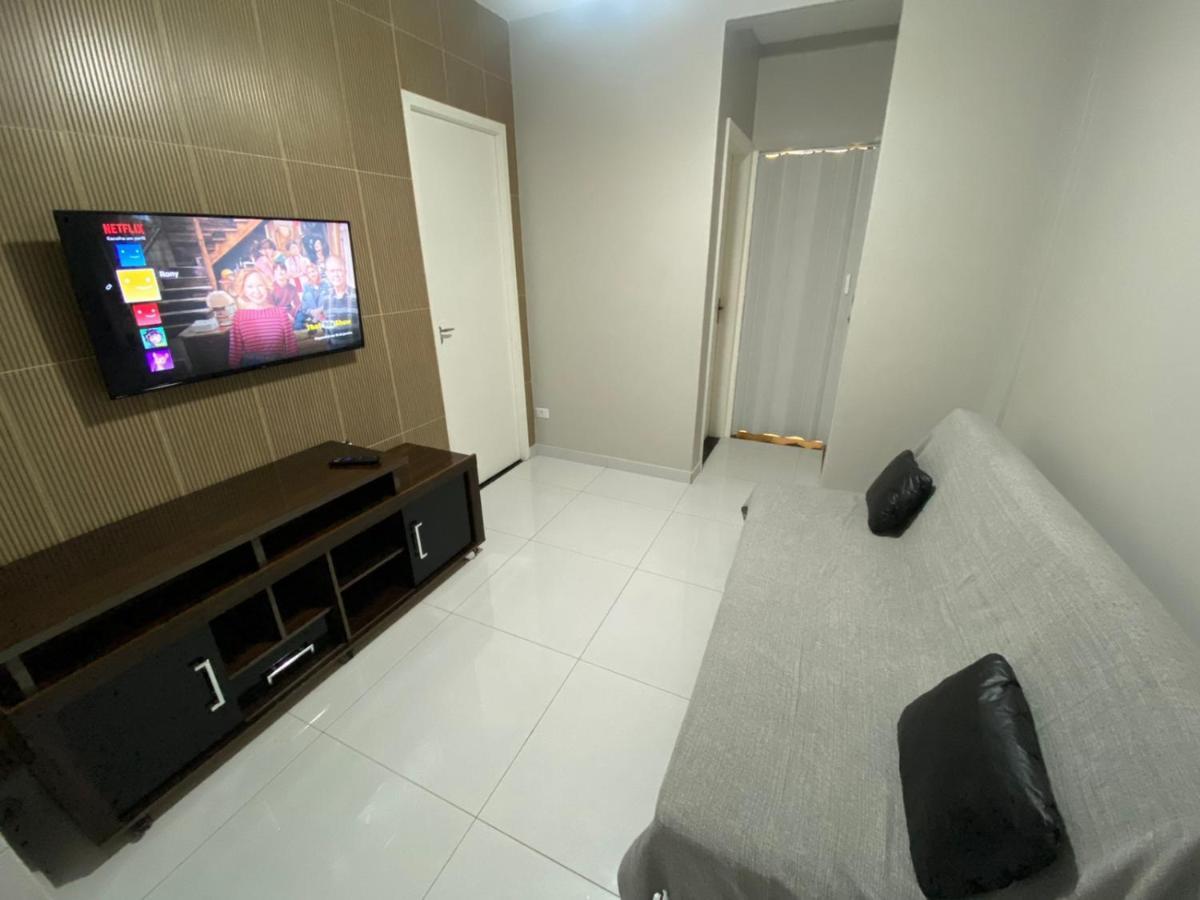 Apartamento Frente Mar Gonzaga Santos 3 Apartman Kültér fotó